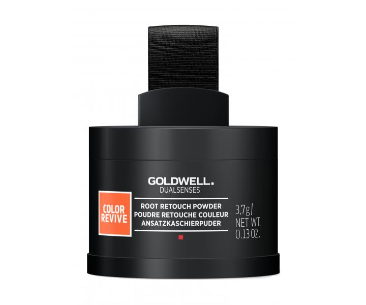 Puder maskuj�cy odrosty i siwe w�osy Goldwell Color Revive - 3,7 g - miedziano-czerwony