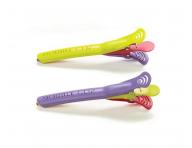 Podw�jne klipsy do w�os�w  Double Clip Olivia Garden - 2 szt - kolorowe