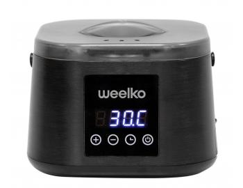 Podgrzewacz wosku do depilacji z pojemnikiem na szpatuki  Weelko Epilspat - 500 ml - czarny