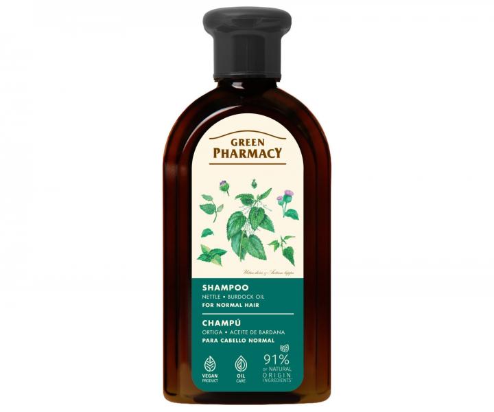 Seria do wosw normalnych z pokrzyw i olejkiem opianowym Green Pharmacy