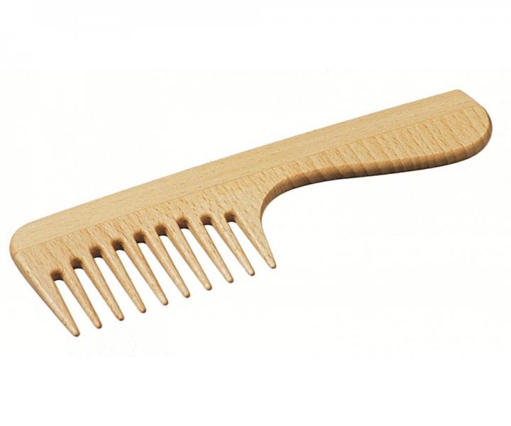 Grzebie� do w�os�w z drewna bukowego Keller 627 22 00 - 180 mm