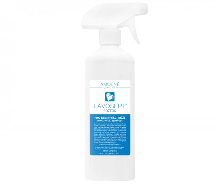 �rodek do dezynfekcji sk�ry ze spryskiwaczem Amoen� Lavosept - cytryna - 500 ml