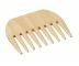 Grzebie� do w�os�w z drewna bukowego Keller - 90 mm