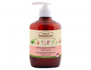 Kremowe myd�o w p�ynie do r�k z migda�ami i owsem Green Pharmacy - 460 ml