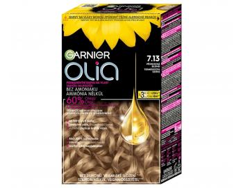 Trwa�a farba z olejkami Garnier Olia 7.13 naturalny blond