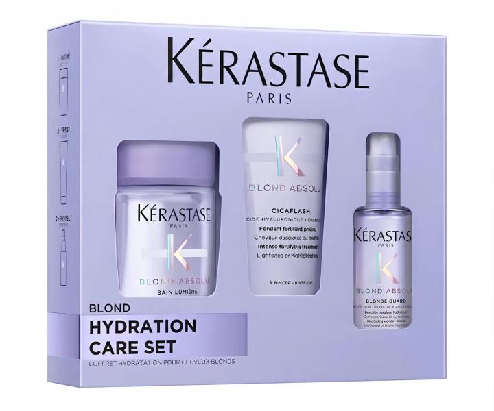 Podr�ny zestaw upominkowy do w�os�w blond K�rastase Blond Absolu Hydration Care Set