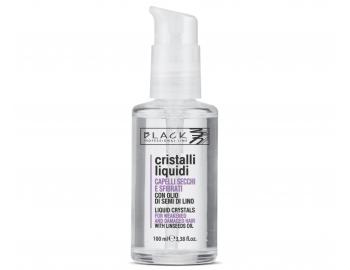 P�ynne kryszta�y do w�os�w suchych i matowych Black Cristalli Liquidi - 100 ml
