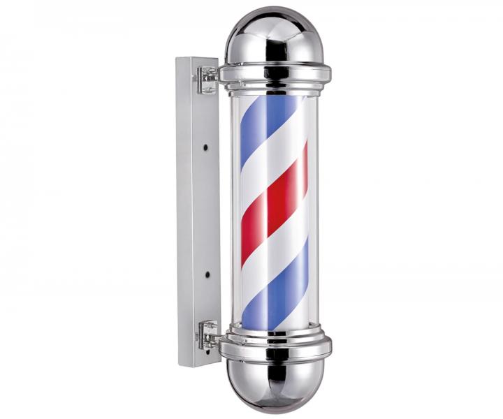 Podwietlany supek do salonu fryzjerskiego Eurostil Professional - 50 cm - srebrny