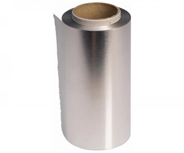 Profesjonalna folia fryzjerska aluminiowa Original Best Buy - 15 mikron�w, 12 cm x 100 m - srebrna