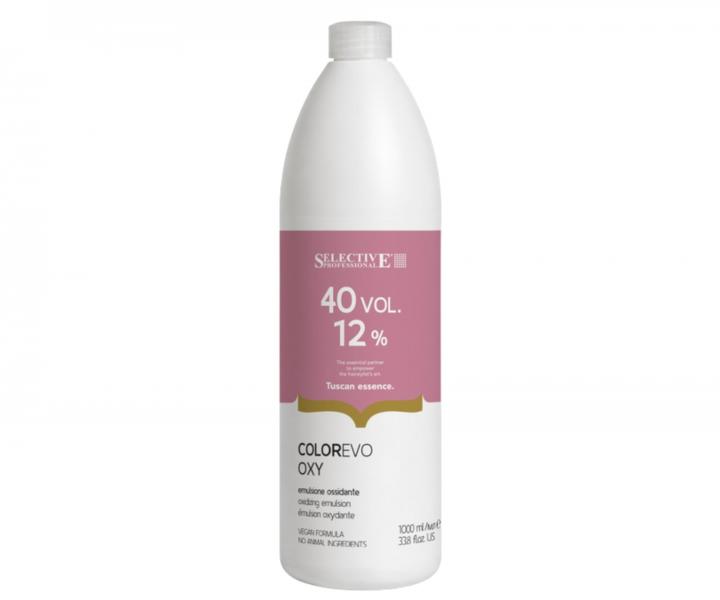 Perfumowana emulsja oksydacyjna Selective Professional ColorEvo Oxy Emulsion Oxydante 40 Vol. 12% - 1000 ml