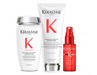 Zestaw do odbudowy zniszczonych w�os�w K�rastase Premi�re + olejek-mgie�ka z filtrem UV 45 ml gratis