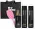Seria nawilajco-odywcza #mydentityMyHero Nourishing Care - zestaw  szampon + odywka + odywka bez spukiwania + mini szczotka + torba prezentowa