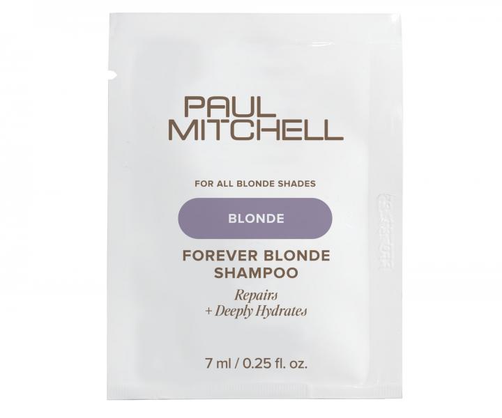 Szampon nawil�aj�co-regeneruj�cy do w�os�w blond Paul Mitchell Blonde Forever Blonde Shampoo - 7 ml