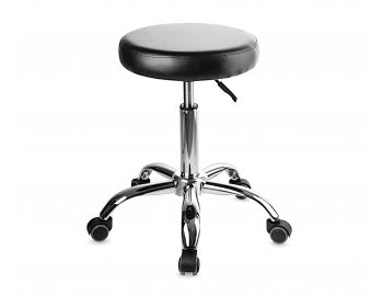 Taboret na kkach Eurostil Professional - czarny