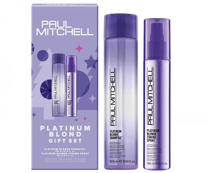 Zestaw upominkowy do w�os�w blond Paul Mitchell Platinum Blond Gift Set
