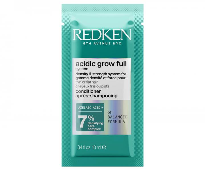 Od�ywka nadaj�ca g�sto�� i obj�to�� w�osom cienkim, oklapni�tym i normalnym Redken Acidic Grow Full System - 10 ml (bonus)