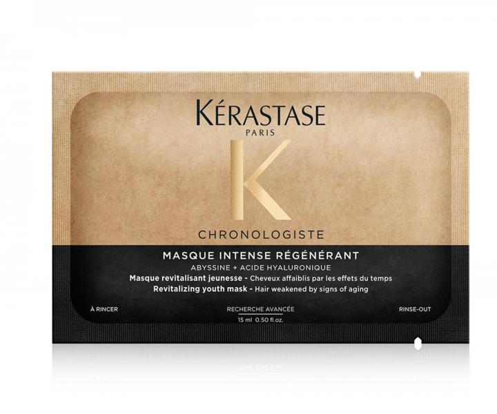 Revitalizuj�ca nawil�aj�ca maska do starzej�cych si� w�os�w K�rastase Chronologiste Masque Intense R�g�n�rant - 15 ml (bonus)