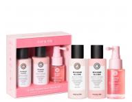Zestaw podr�ny upominkowy nadaj�cy po�ysk i wyg�adzaj�cy w�osy Maria Nila Mirror Gloss Essentials Value Set
