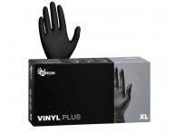 R�kawiczki winylowe Espeon Vinyl Plus - 100 szt - czarne - XL - uszkodzone opakowanie
