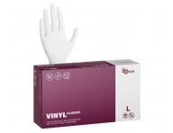 Rkawiczki winylowe Espeon Vinyl Classic - 100 szt - biae - bezpudrowe - L