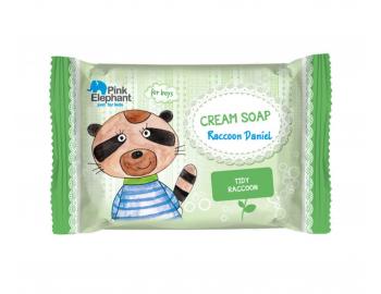 Myd�o dla dzieci w kostce Raccoon Pink Elephant - 90 g