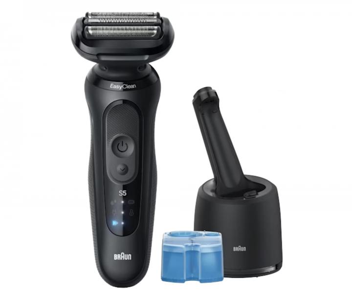 Golarka foliowa ze stacj adujc i czyszczc Braun Series 5 52-N7200cc - czarna
