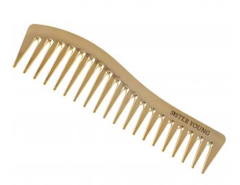 Grzebie� do w�os�w Sister Young Zuri Styling Hair Comb - 18,3 cm - z�oty