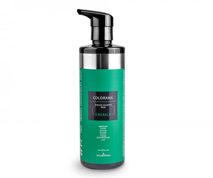 Semi-permanentna maska koloryzuj�ca do w�os�w Kl�ral System Colorama Emerald - 500 ml - szmaragdowa