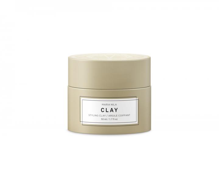 Wosk matujcy do stylizacji rednio utrwalajcy Maria Nila Clay Styling Clay - 50 ml