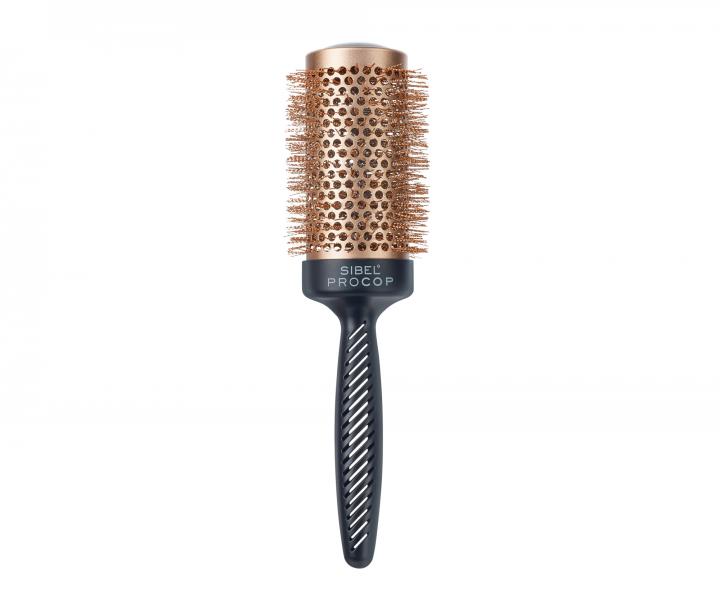 Okrga szczotka z powok miedzian i nylonowym wosiem Sibel Procop - 53 mm