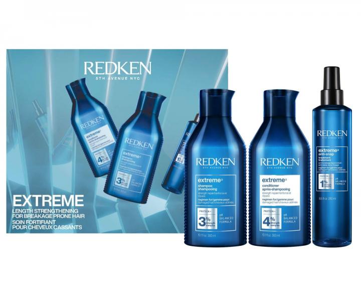 Zestaw upominkowy wzmacniaj�cy do w�os�w zniszczonych i uwra�liwionych Redken Extreme Kit