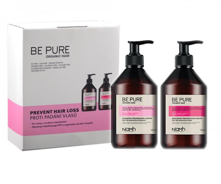 Zestaw upominkowy przeciw wypadaniu wosw Niamh Be Pure Prevent Hair Loss