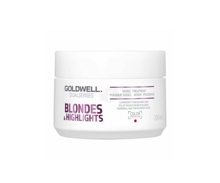 Maska do wosw blond i z pasemkami Goldwell Dualsenses Blondes & Highlights - 200 ml