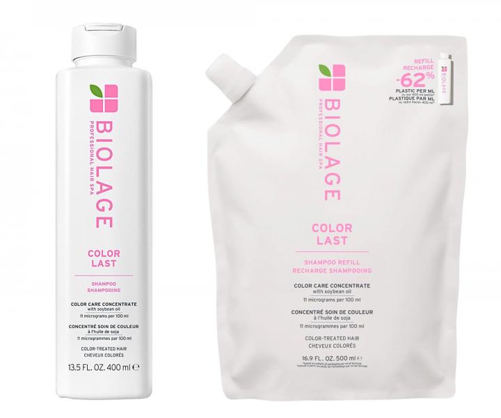Szampon do w�os�w farbowanych Biolage Color Last Shampoo 400 ml + zapas 500 ml