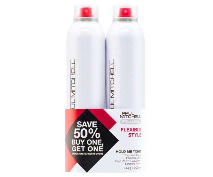 Zestaw lakierw mocno utrwalajcych Paul Mitchell Flexible Style Hold Me Tight - 300 ml - 1+1 gratis