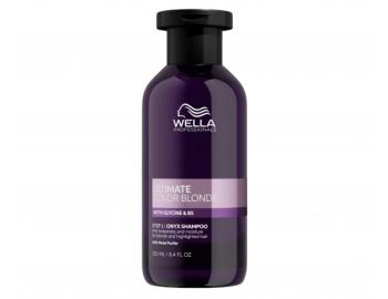 Szampon neutralizuj�cy do w�os�w blond i z pasemkami Wella Professional Ultimate Colour Blonde Onyx Shampoo - 250 ml