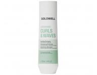 Szampon nawil�aj�cy do w�os�w falowanych i kr�conych Goldwell Dualsenses Curls & Waves Bundling Shampoo - 250 ml