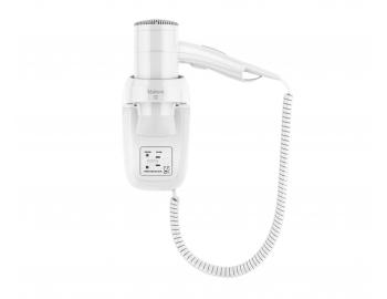 Suszarka do wosw na cian z gniazdkiem do golarki Valera Premium Smart 1200 Shaver - 1200 W - kremowa