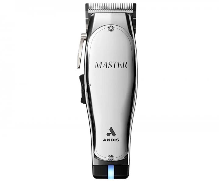 Profesjonalna maszynka do wosw Andis Master Cordless Clipper 12665 - srebrna