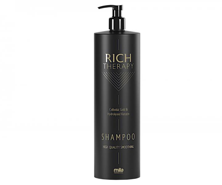 Szampon odbudowuj�cy z keratyn� do w�os�w zniszczonych Mila Rich Therapy Shampoo - 1000 ml