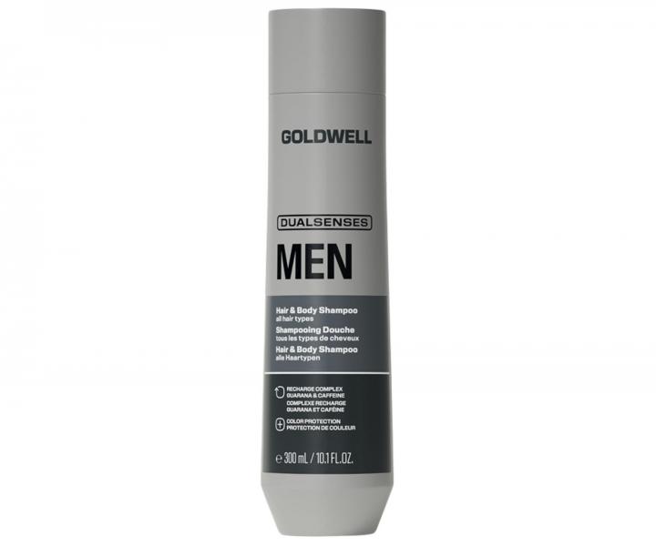 Od�wie�aj�cy szampon i �el pod prysznic dla m�czyzn Goldwell Dualsenses Men Hair & Body Shampoo - 300 ml