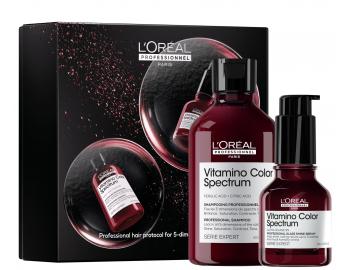 Zestaw upominkowy do intensywnej piel�gnacji w�os�w farbowanych Lor�al Professionnel Serie Expert Vitamino Color Spectrum Duo