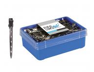 Metalowy klips do wosw  Eurostil Professional - 90 mm - 60 szt.