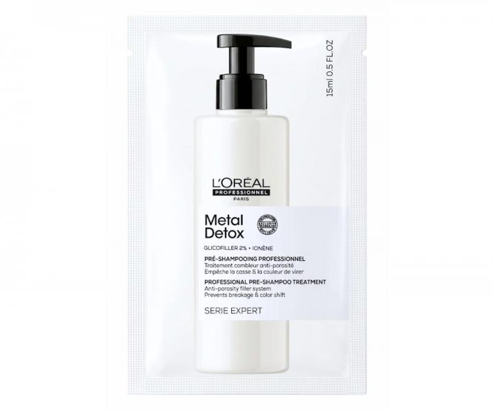 Pre-szampon do w�os�w zniszczonych Lor�al Professionnel Serie Expert Metal Detox - 15 ml (bonus)