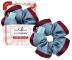 Ozdobna gumka do w�os�w spiralka Invisibobble Sprunchie - niebiesko-bordowy