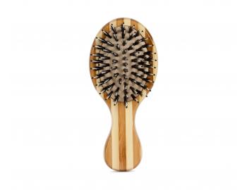 P�aska mini szczotka bambusowa z w�osiem dzika i nylonowym Zenz Boar Brush Mini - 140 x 60 mm