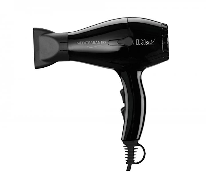 Profesjonalna suszarka do wosw Eurostil Professional Mediterrneo - 2000 W - czarna