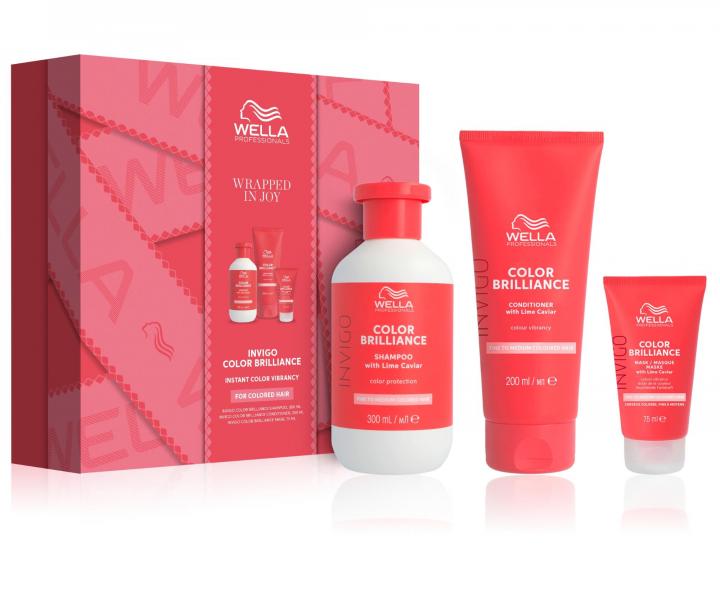 Zestaw upominkowy do w�os�w farbowanych cienkich i normalnych Wella Professionals Invigo Color Brilliance
