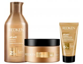 Od�ywczy zestaw do w�os�w suchych i �amliwych Redken All Soft + od�ywka 50 ml gratis