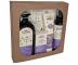 Seria do wosw farbowanych Green Pharmacy - zestaw upominkowy  szampon + serum + spray + krem do rk